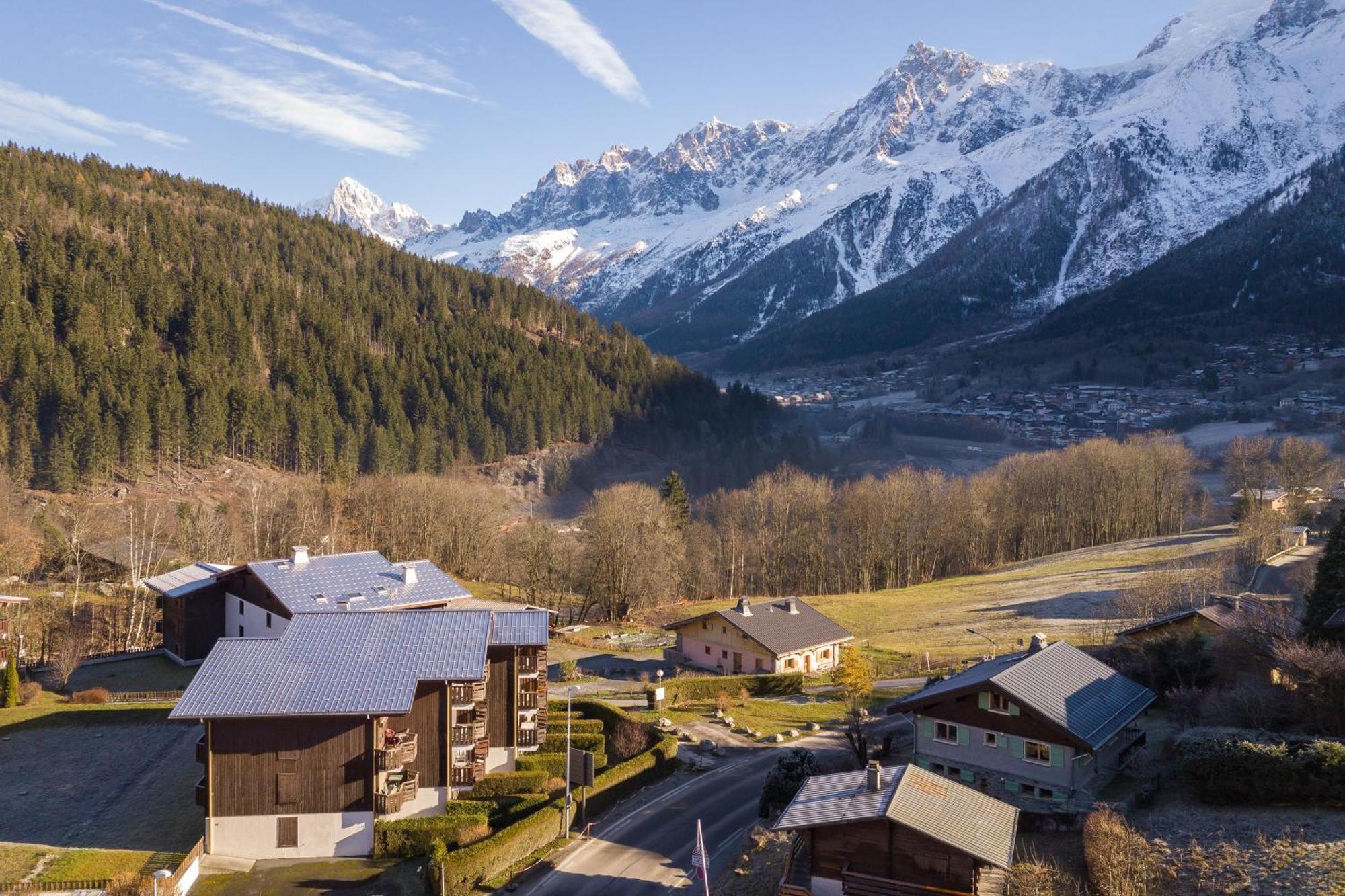 Residence Le Prarion 24A Ski In- Ski Out - Happy Rentals Les Houches Εξωτερικό φωτογραφία